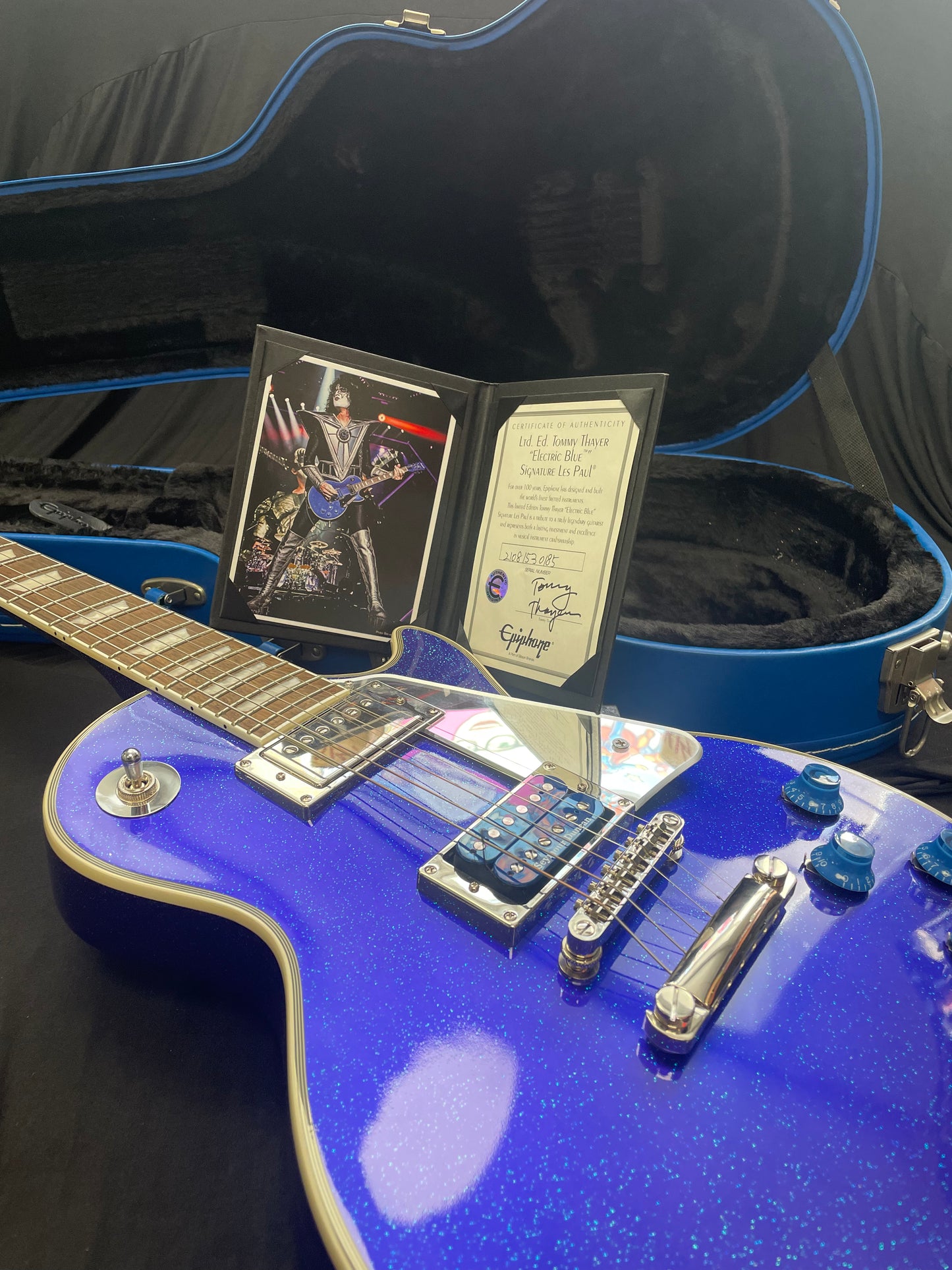 Tommy Thayer Electric Blue