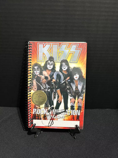 KISS Rock the Nation tour 2004 Crew Booklet Signed