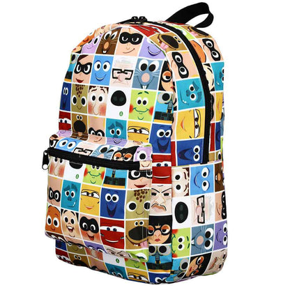 DISNEY PIXAR CHARACTER TILE AOP BACKPACK