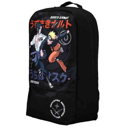 NARUTO AND SASUKE PRINT LAPTOP BACKPACK