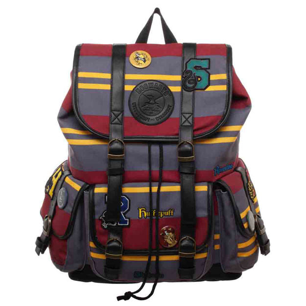 Harry Potter Hufflepuff Badge Rucksack Backpack