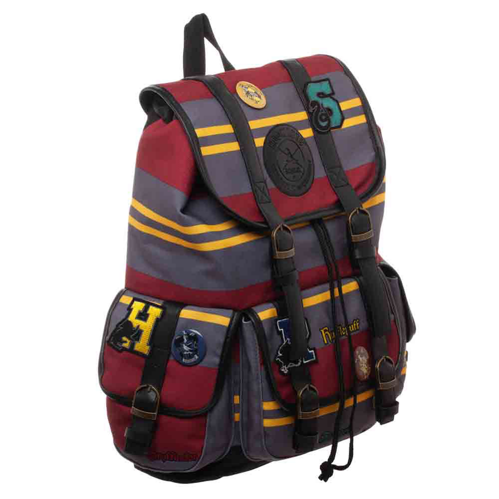 Harry Potter Hufflepuff Badge Rucksack Backpack