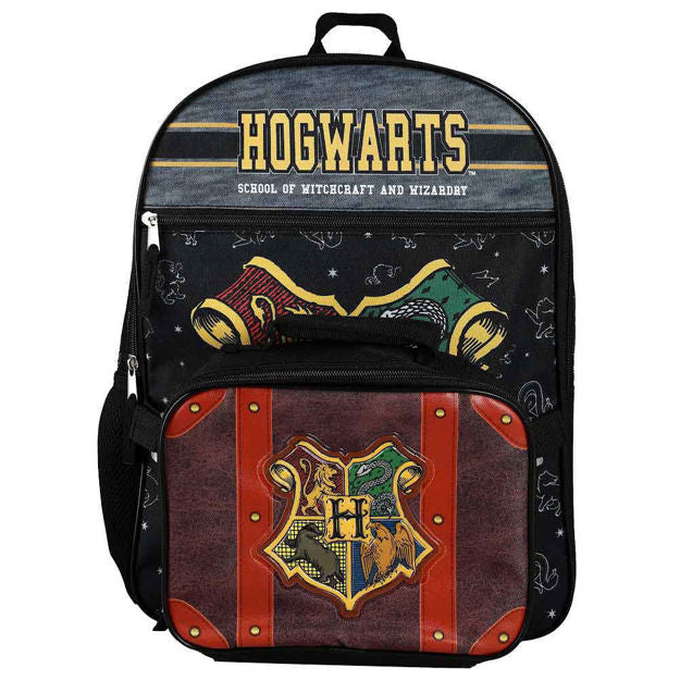 HARRY POTTER HOGWARTS BACKPACK WITH LUNCH KIT