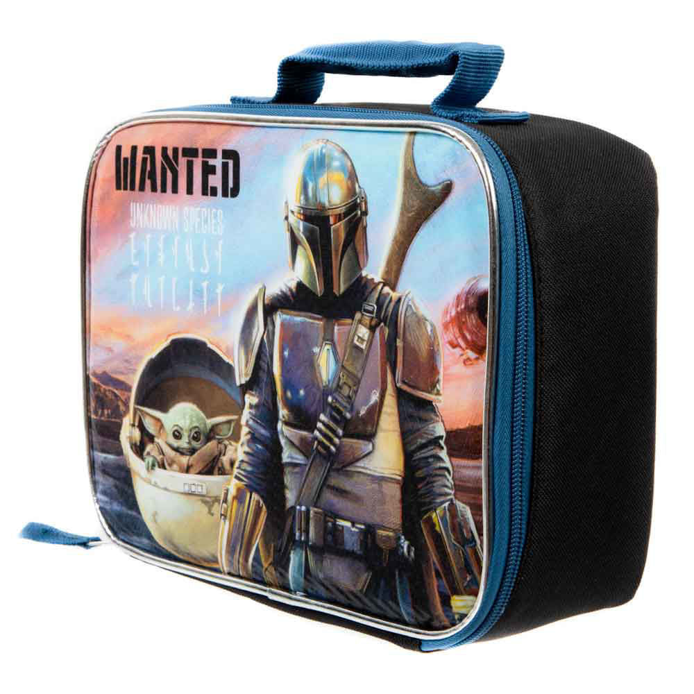 STAR WARS THE MANDALORIAN UNKNOWN SPECIES INSULATED LUNCH TOTE