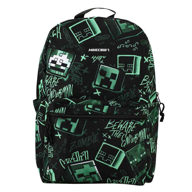 MINECRAFT AOP LAPTOP BACKPACK