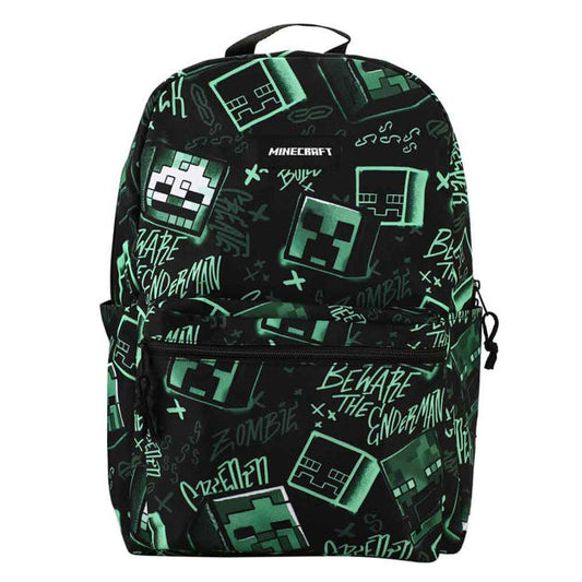 MINECRAFT AOP LAPTOP BACKPACK