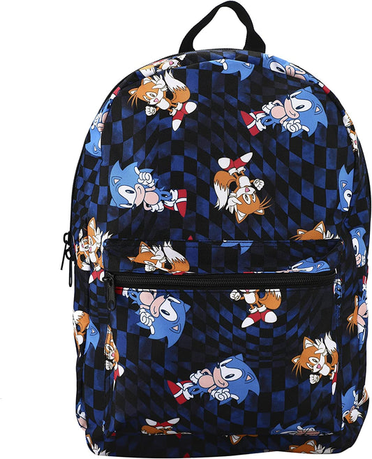 SONIC THE HEDGEHOG AOP SUBLIMATED LAPTOP BACKPACK