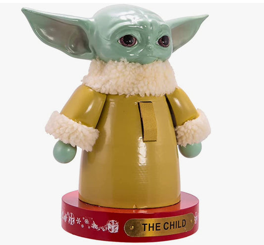 STAR WARS Kurt S. Adler 8.5-Inch The Child Nutcracker, Multicolor, One Size