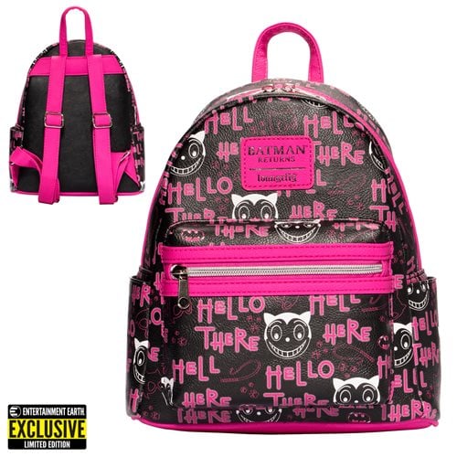 Batman Returns 30th Anniversary Catwoman Hello There Mini-Backpack - Entertainment Earth Exclusive