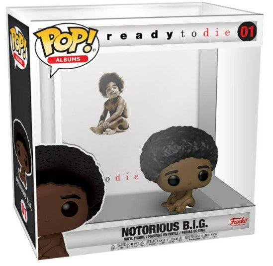 Biggie Smalls Ready to Die Pop! Album Figure with Case