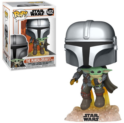 Star Wars The Mandalorian Flying Pop! Vinyl Figure #402