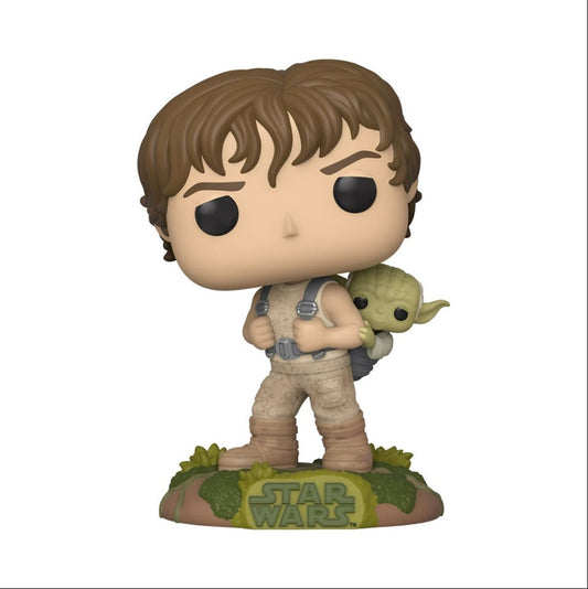 Star Wars: Empire Strikes Back Training Luke with Yoda Pop! Vinyl Figure