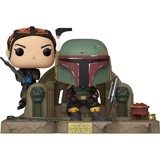 Star Wars: The Mandalorian Boba Fett and Fennec Shand Pop! Moment