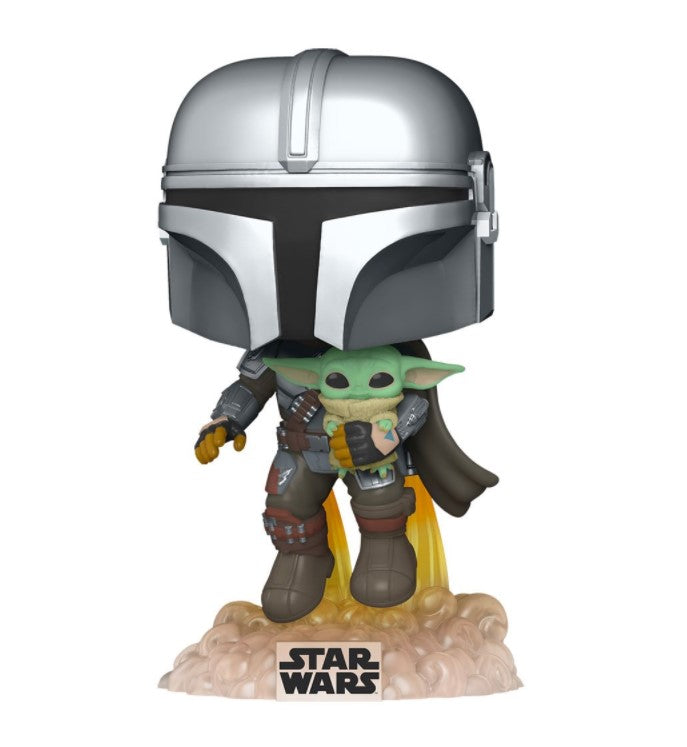 Star Wars The Mandalorian Flying Pop! Vinyl Figure #402