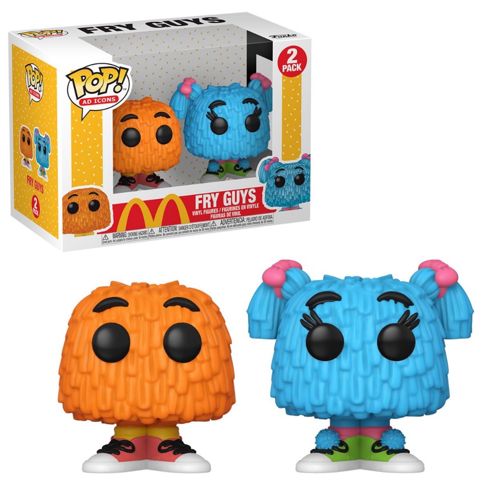 McDonald's Fry Guy Pop! Vinyl Figure 2-Pack