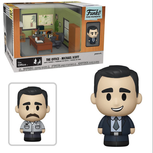 The Office Michael Mini Moments Mini-Figure Diorama Playset