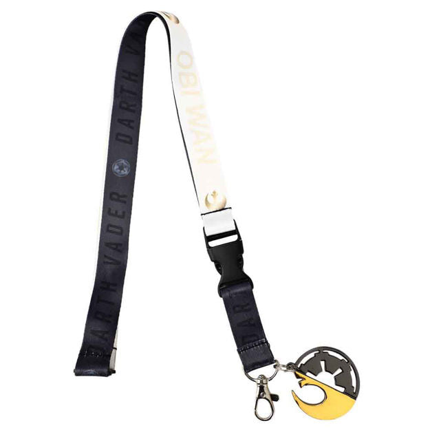 STAR WARS OBI-WAN VS. VADER LANYARD