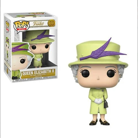 Royals Queen Elizabeth II Green Pop! Vinyl Figure #01