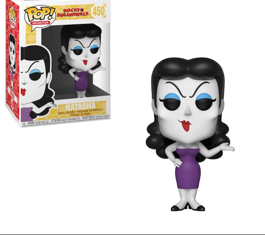 ROCKY & BULLWINKLE NATASHA FUNKO POP! VINYL