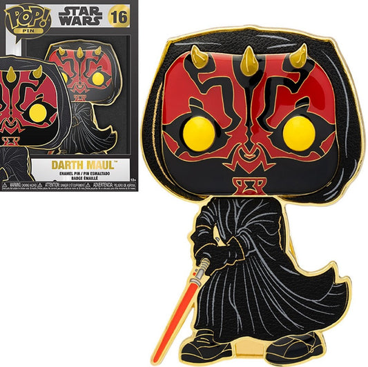 Star Wars Darth Maul Large Enamel Pop! Pin