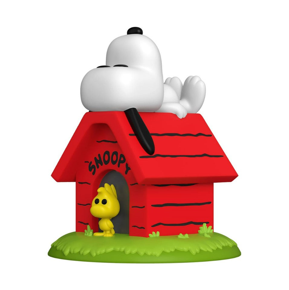 Peanuts Snoopy on Doghouse Deluxe Pop! Vinyl Figure