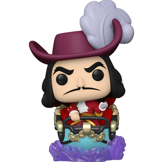 Walt Disney World 50th Anniversary Captain Hook on Peter Pan's Flight Ride Pop! Vinyl Vehicle