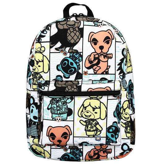 ANIMAL CROSSING CHARACTER TILE AOP BACKPACK