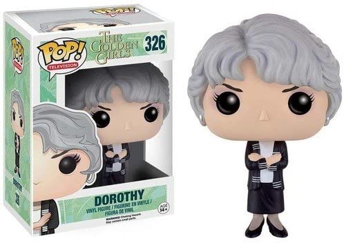 Funko POP TV: Golden Girls Dorothy Action Figure Black, White