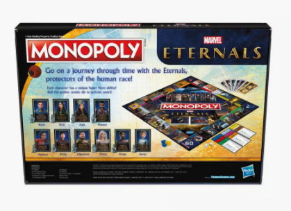 Eternals Edition Monopoly Board Game