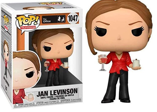 Funko Pop! TV: The Office - Jan with Wine & Candle, 3.75 inches