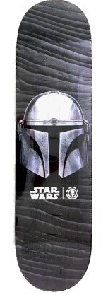 Mandalorian Beskar Skateboard Deck