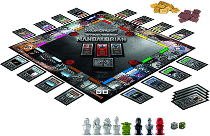 MONOPOLY: Star Wars The Mandalorian Edition Board Game, Protect The Child