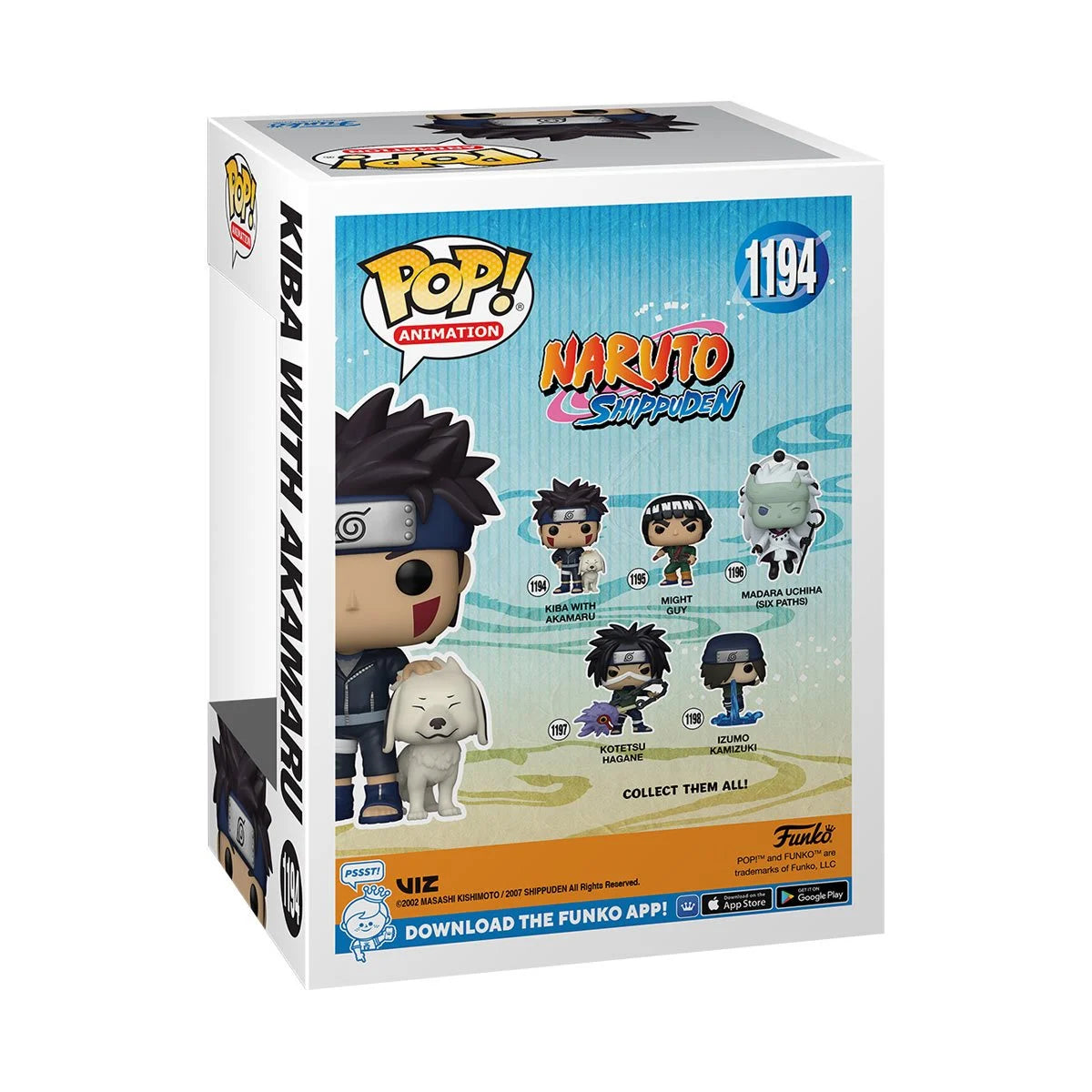 Naruto Kiba with Akamaru Pop! Vinyl Figure